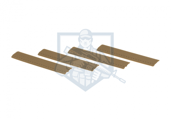 Keymod Soft Rail Cover 4-Pack Model A Dark Earth