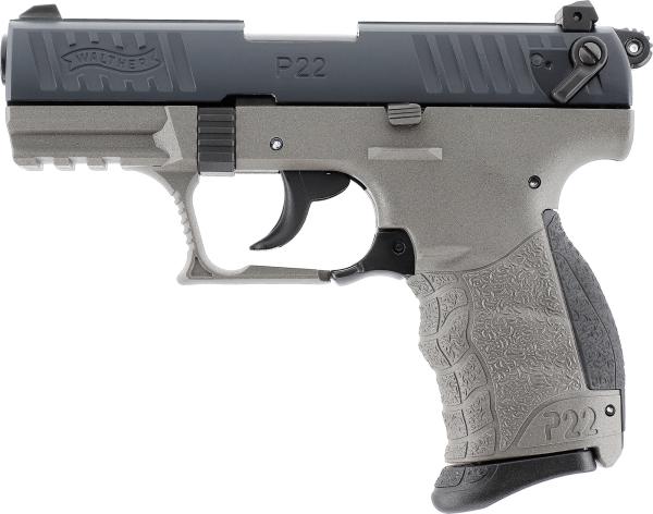 Walther P22Q Meteor Gray 9mm P.A.K