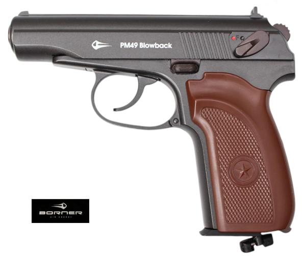 LP Borner Mod. PM49 Blowback 4.5mm BB