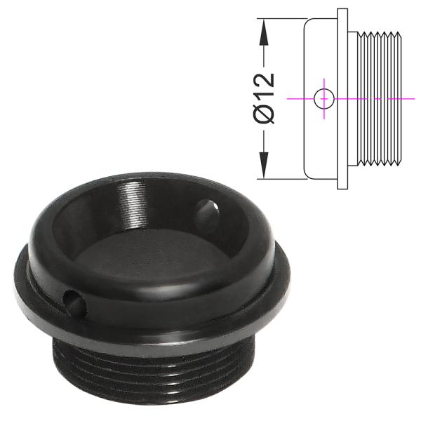 Hopup Chamber Inlet Adapter (OD12mm)