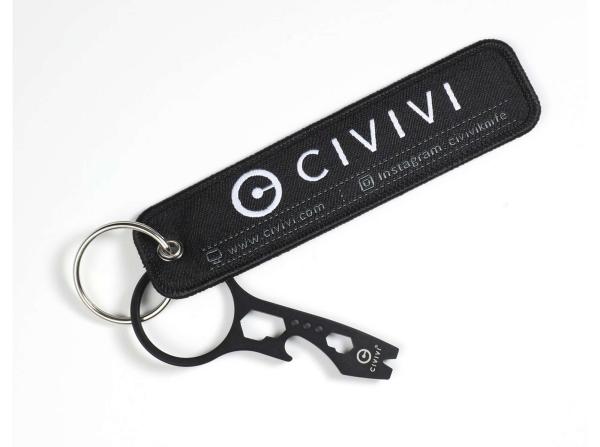 WE Knife PryBar Black & Flight Tag