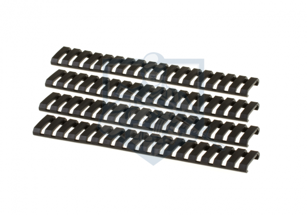 Ladder Rail Protector Set Schwarz