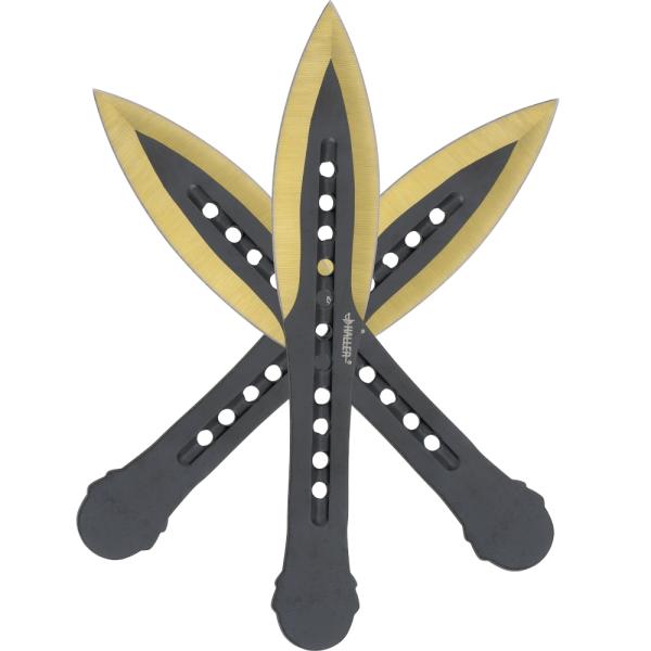 Wurfmesser Gold