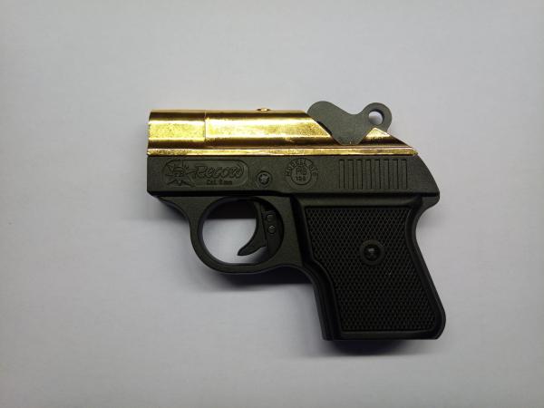 Record Model Derringer Gold 6mm Flobert Knall