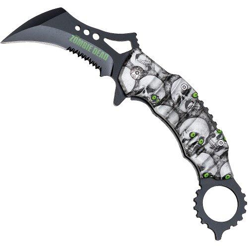 Zombie Dead Karambit Skull