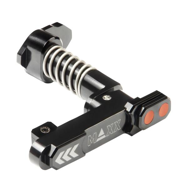 CNC Aluminum Advanced Magazine Release Style B Black