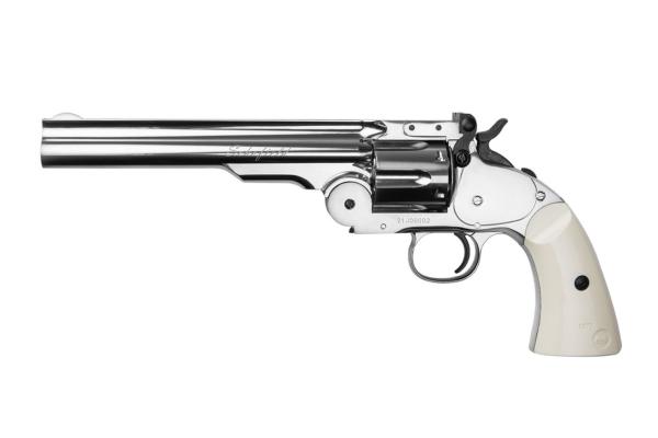 Schofield 6" Revolver 4,5mm BB Silber-Chrom