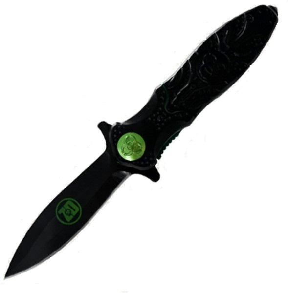 Haller Zombie Stiletto Knive , spring supported