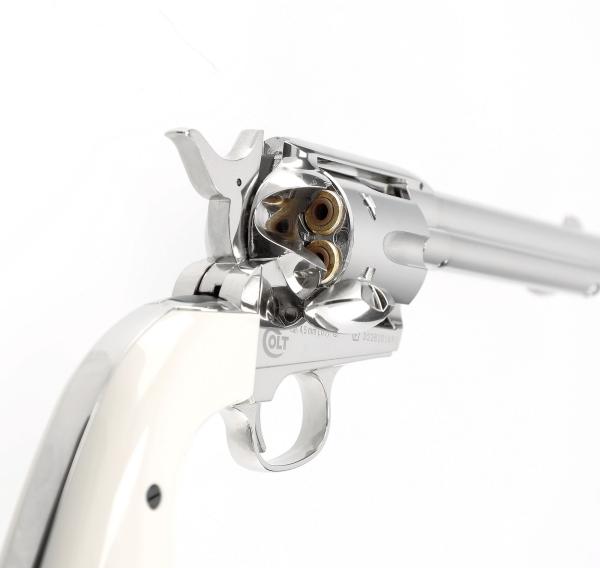 Colt Single Action Army 45 Nickel Finish 4,5 mm CO₂ | Graziani