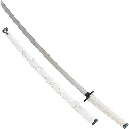 Katana white dragon