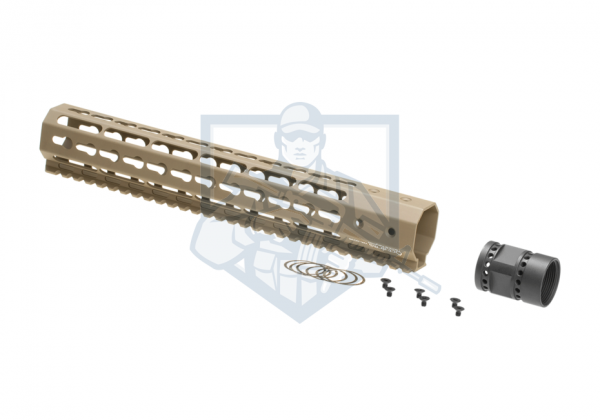 Octaarms 12 Inch Keymod Handguard Set Desert
