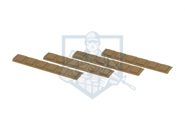 Keymod Soft Rail Cover 4-Pack Model B Dark Earth