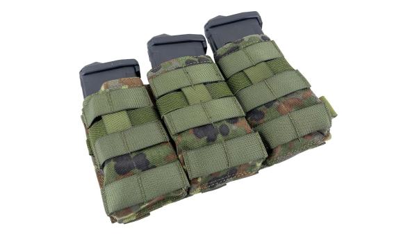 Triple M4 Mag Pouch Flecktarn