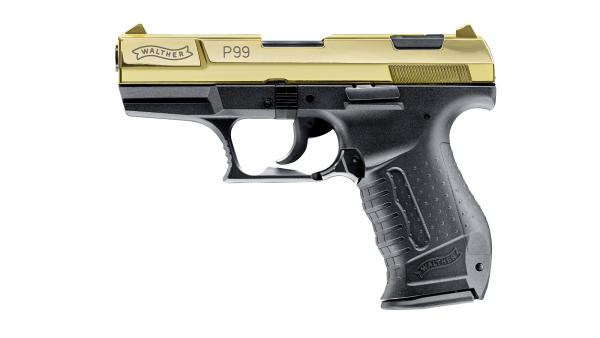 Walther P99 Gold 9mm P.A.K.