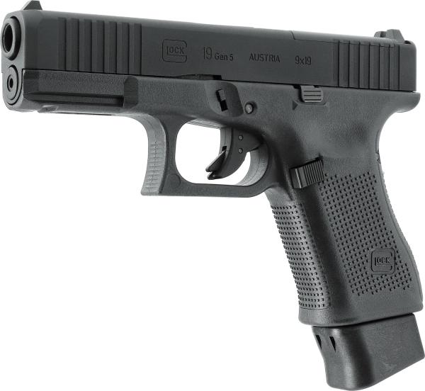 SRC Glock 19 Gen5 MOS – Airsoft CO₂ GBB met Optic Mount | Graziani
